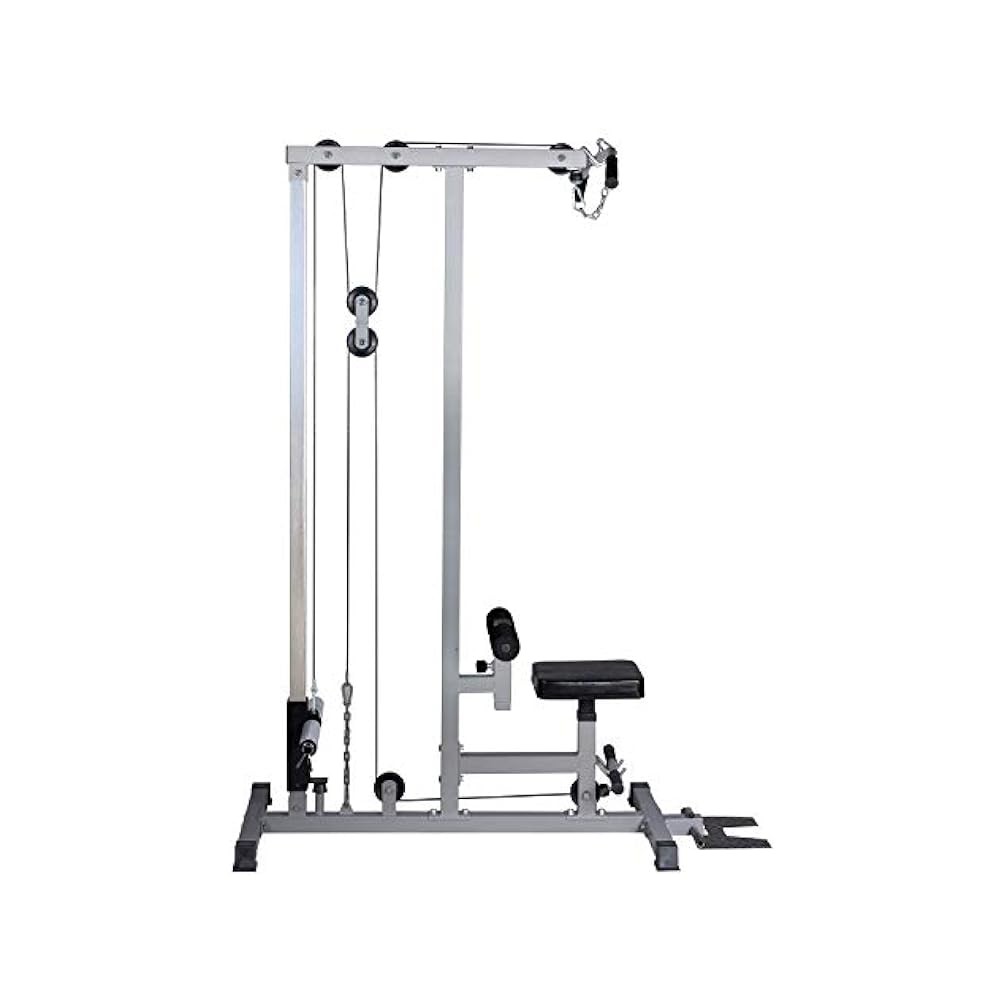 GDLF LAT Pull Down Machine Low Row Cable, 4,Position Adjustable Seat Height