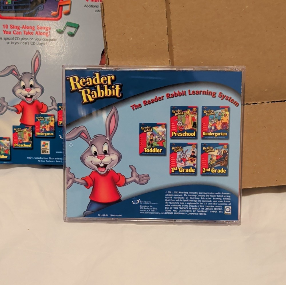 The Learning Company Reader Rabbit 1st Grade Special 2 CD Edition CD-ROM