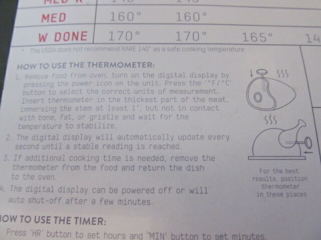 Taylor Thermometer & Timer Set