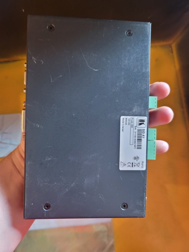 Kramer SID-X1 - Step in Commander - HDMI, DP, DVI, VGA - Grey