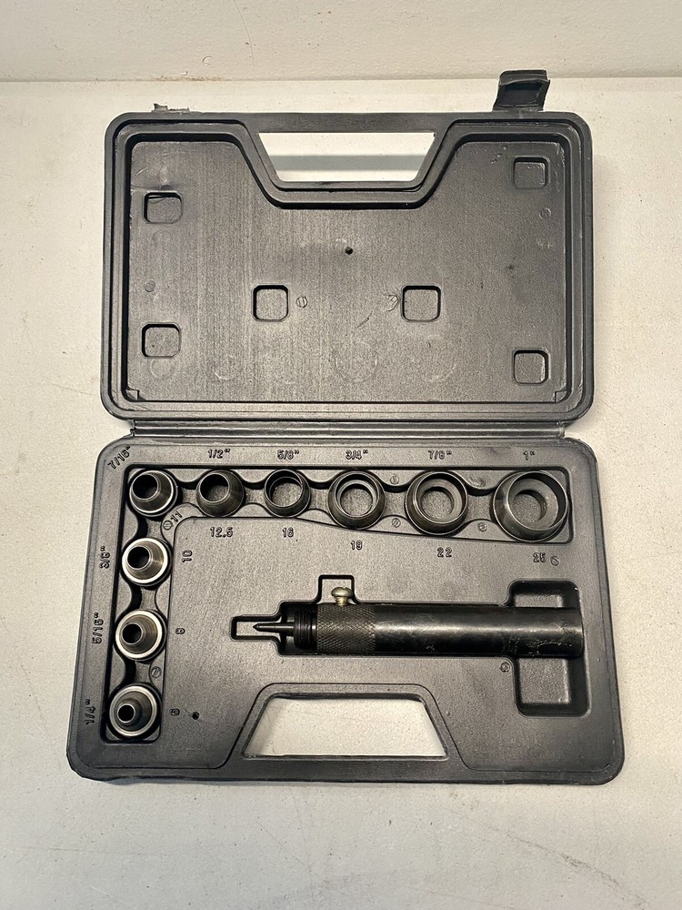 Westward 10 Pc Gasket Punch Set