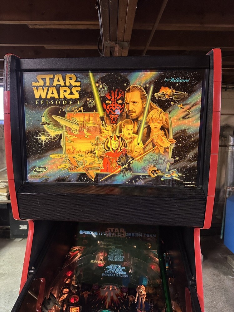 williams star wars episode 1 pinball machine