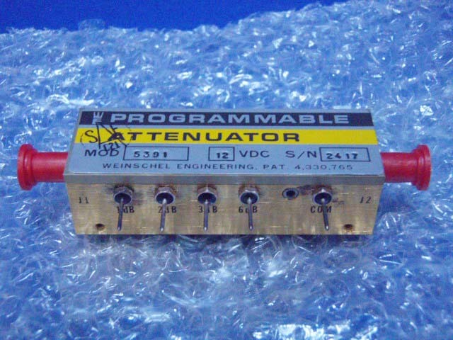 WEINSCHEL MODEL 5391 PROGRAMMABLE ATTENUATOR