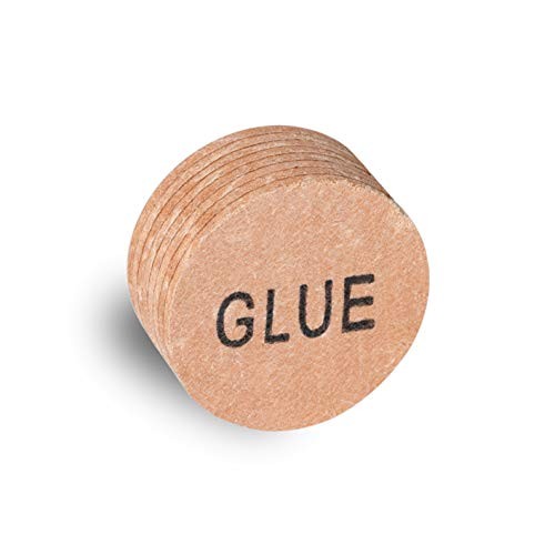 Original Laminated Pool Billiard CUE TIP - 1 pc (Medium, 14 mm)