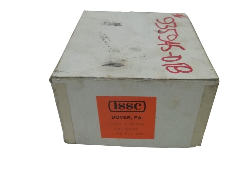 ISSC 1010-1-F-2-B TIMER OFF DELAY .06-5.0 SEC. NSMP