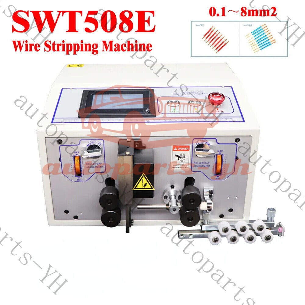SWT508E Fully Automatic Computer Wire Stripping Cutting Machine 0.1-8.0mm2