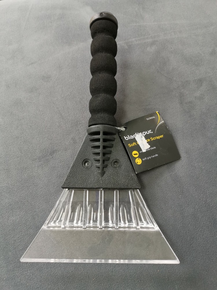 Blackspur Soft Grip Ice Scraper