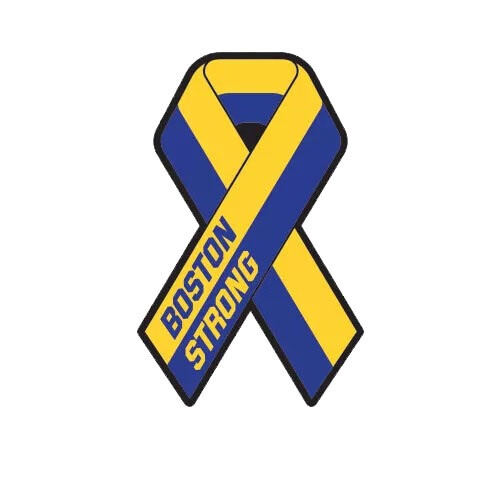 Boston Strong Ribbon Sticker