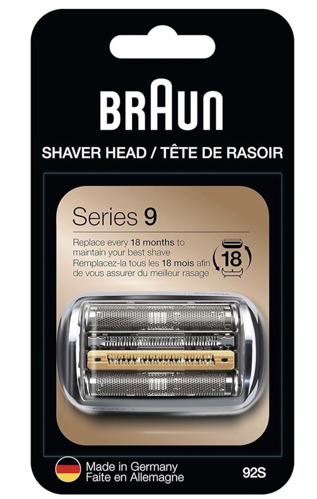 Braun Authentic Shaver Replacement Head, Series 9, 92S ( Open Box )