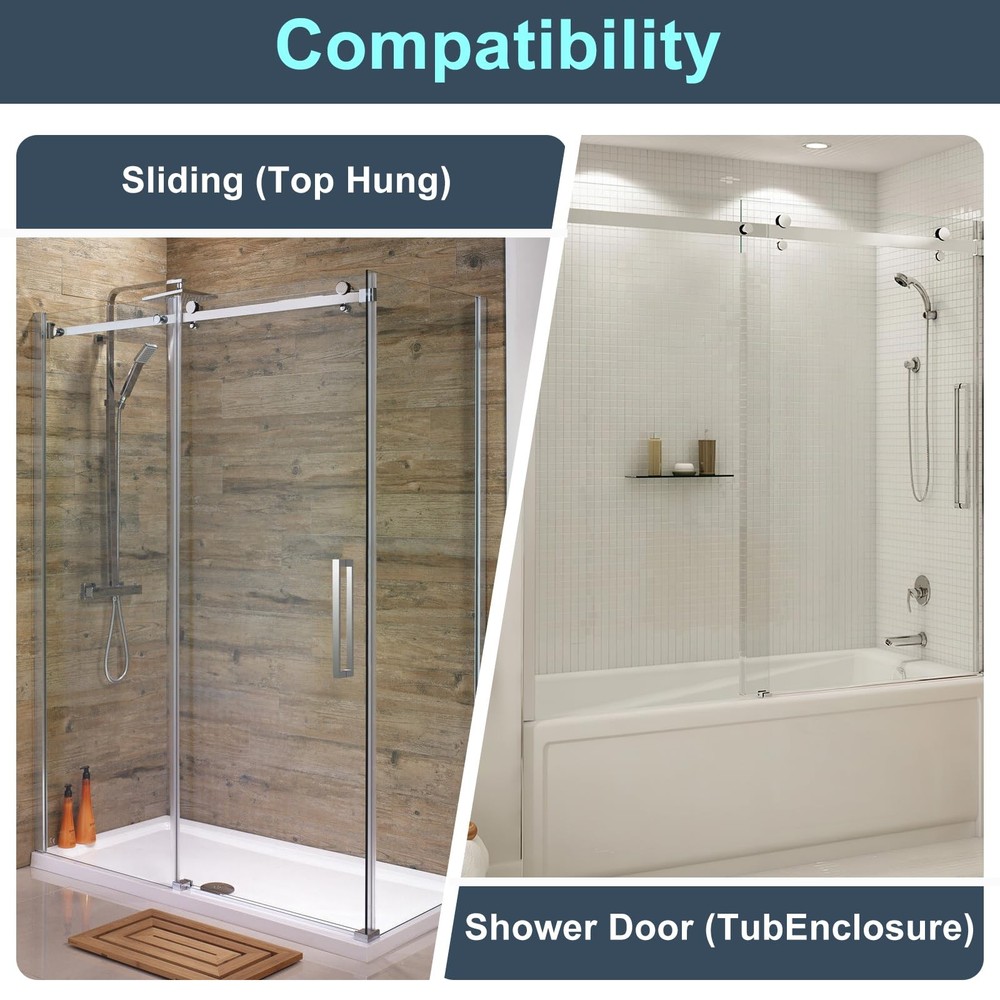 Sliding Shower Door Bottom Guide for transparent color