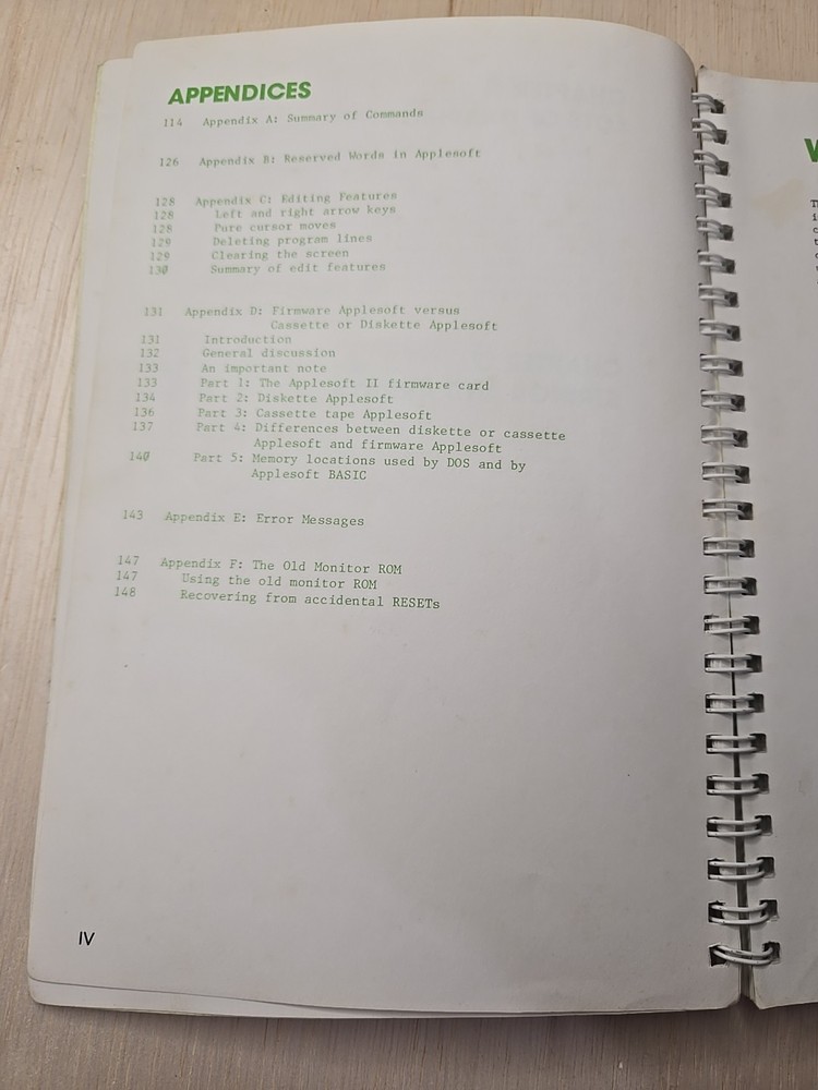 Vintage The Applesoft Tutorial Book