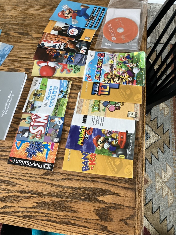 Gaming Wii And Such Booklets