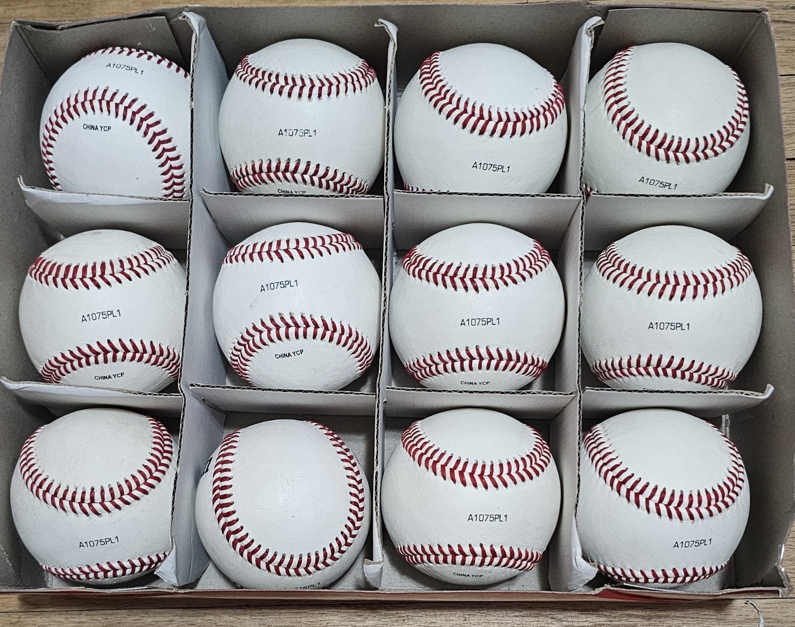 One (1) Dozen Wilson PONY RS-T Baseballs– New Condition