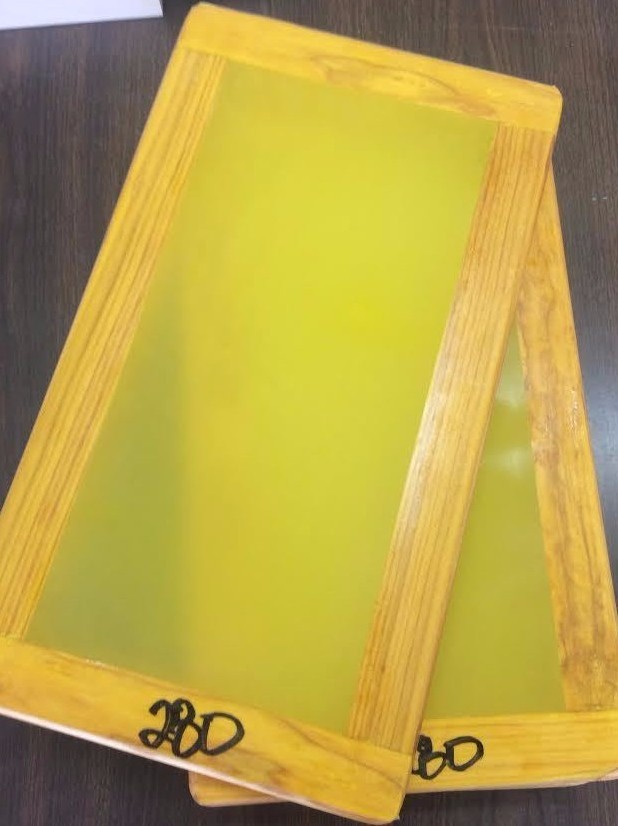 SILK SCREEN FRAME 10x18"  WITH HIGH QUALITY 280 mesh,