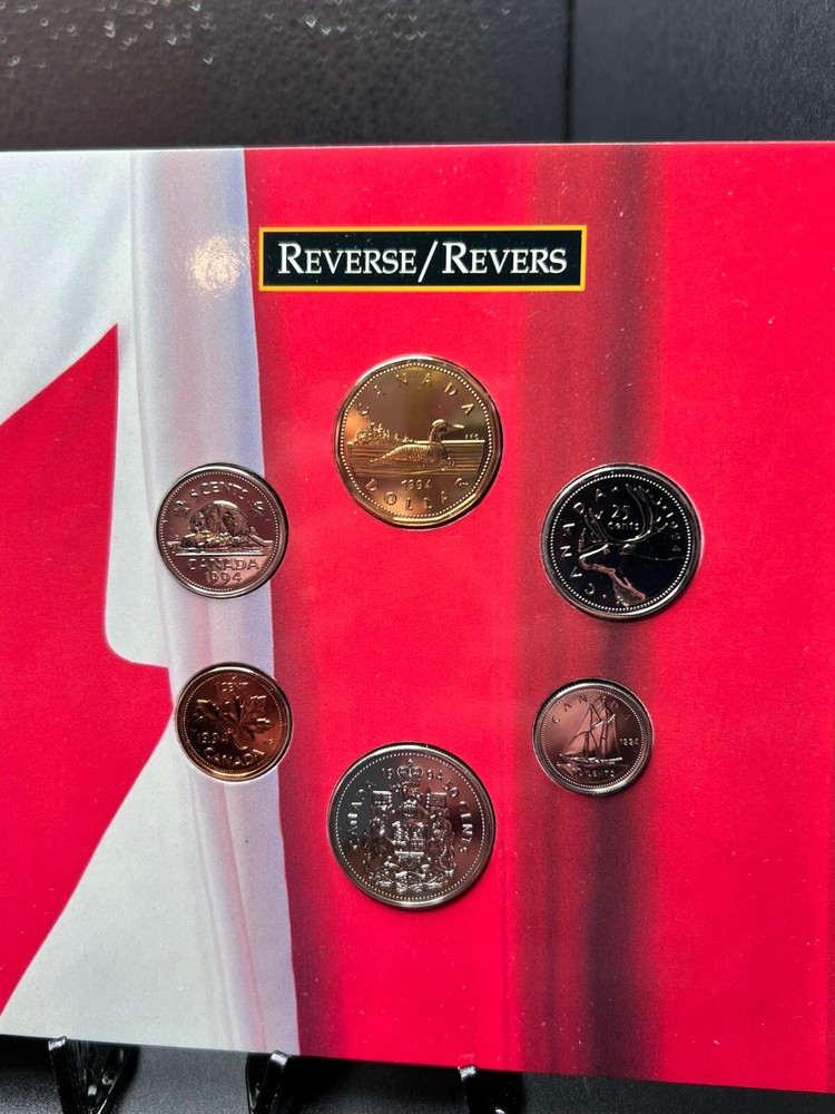 1994 Canada 5 Coins Set O Canada.