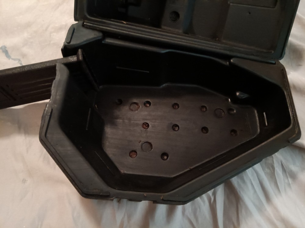Sears Craftsman Black Plastic Chainsaw Carrying Case #36627