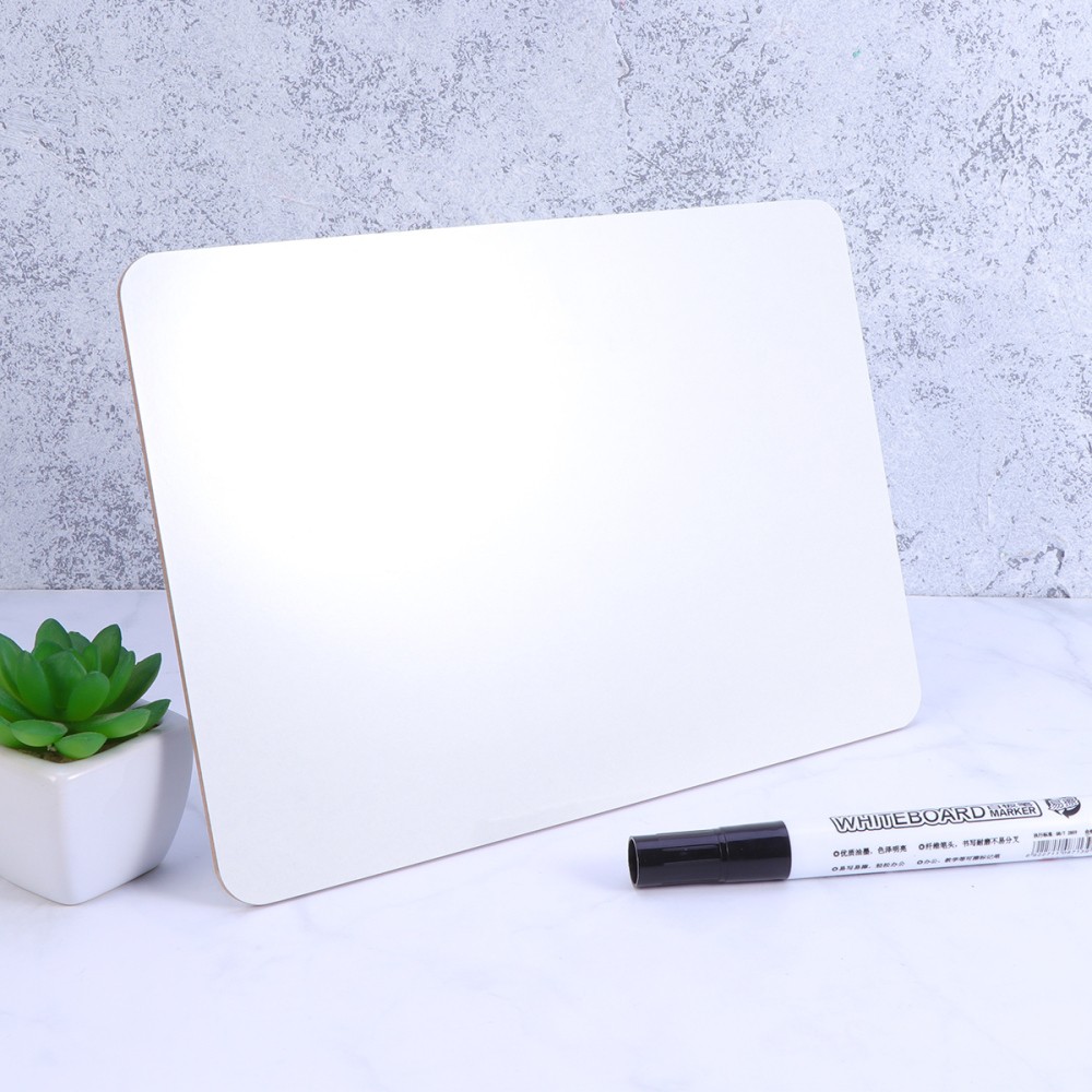 4 Pcs School Board Reusable Desktop Whiteboard Easel Planner Reminder
