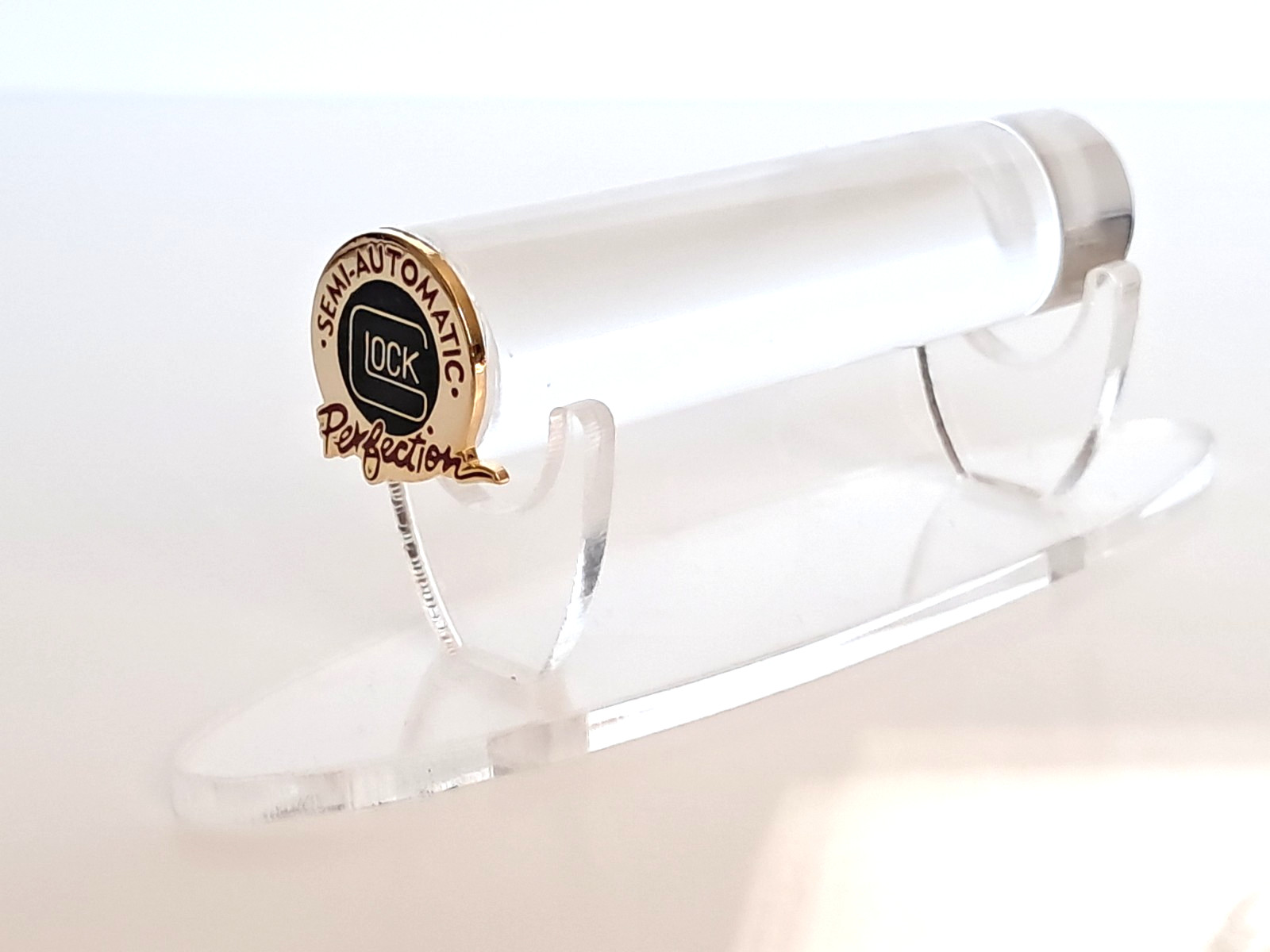 Handgun Firearm Gun Safe Shelf Display Rod - 3/4" GLOCK Perfection Topper