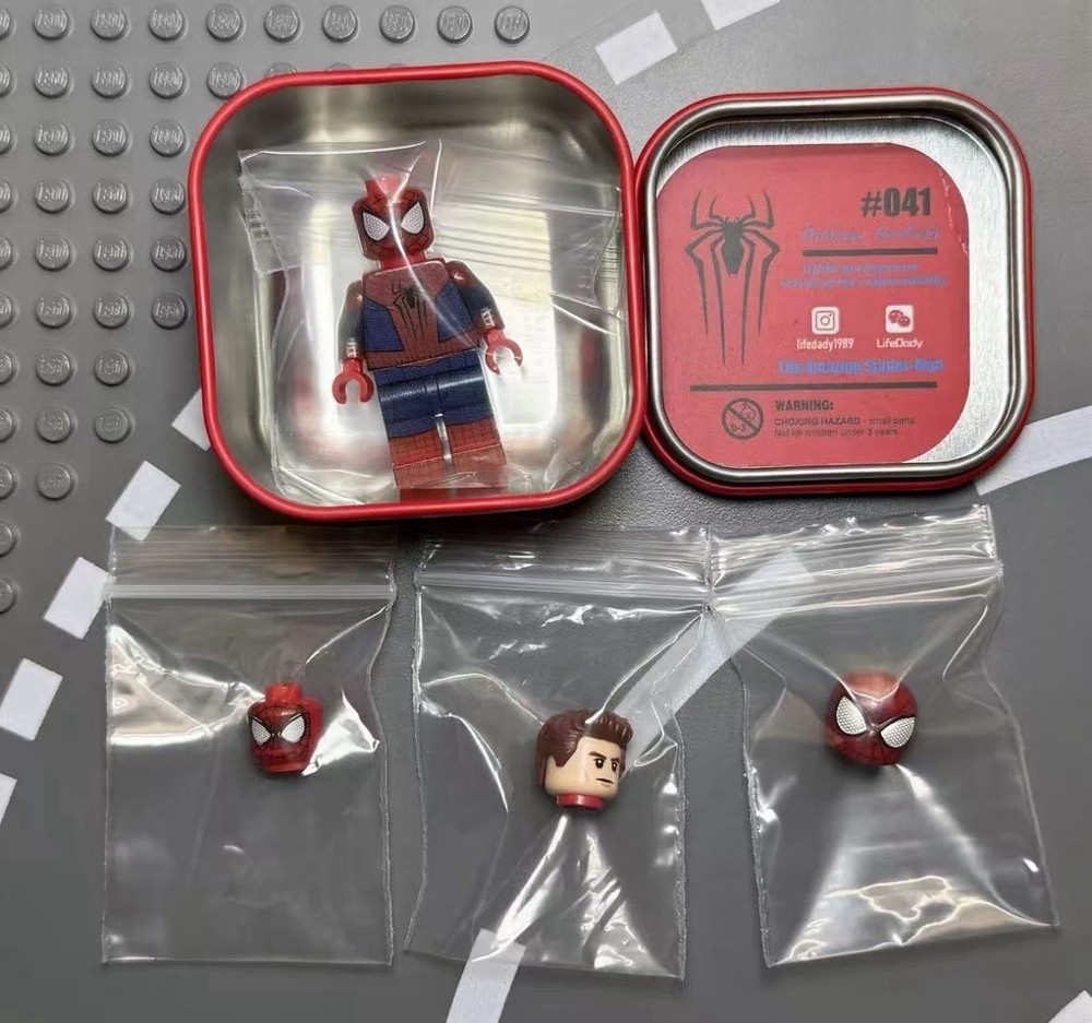 Life Brick Custom Minifigure Spider-Man