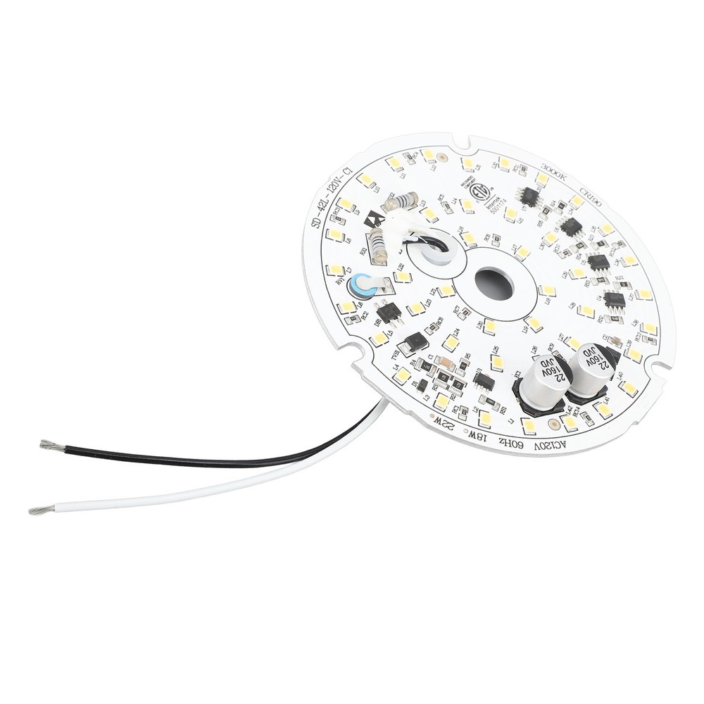 3.93inch LED Ceiling Fan Light Replacement Panel Dimmable 18W 4000K Natural