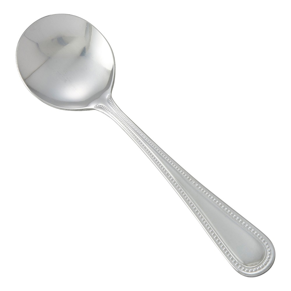 Dots Bouillon Spoon, 18/0 Heavyweight (50 Dozen)