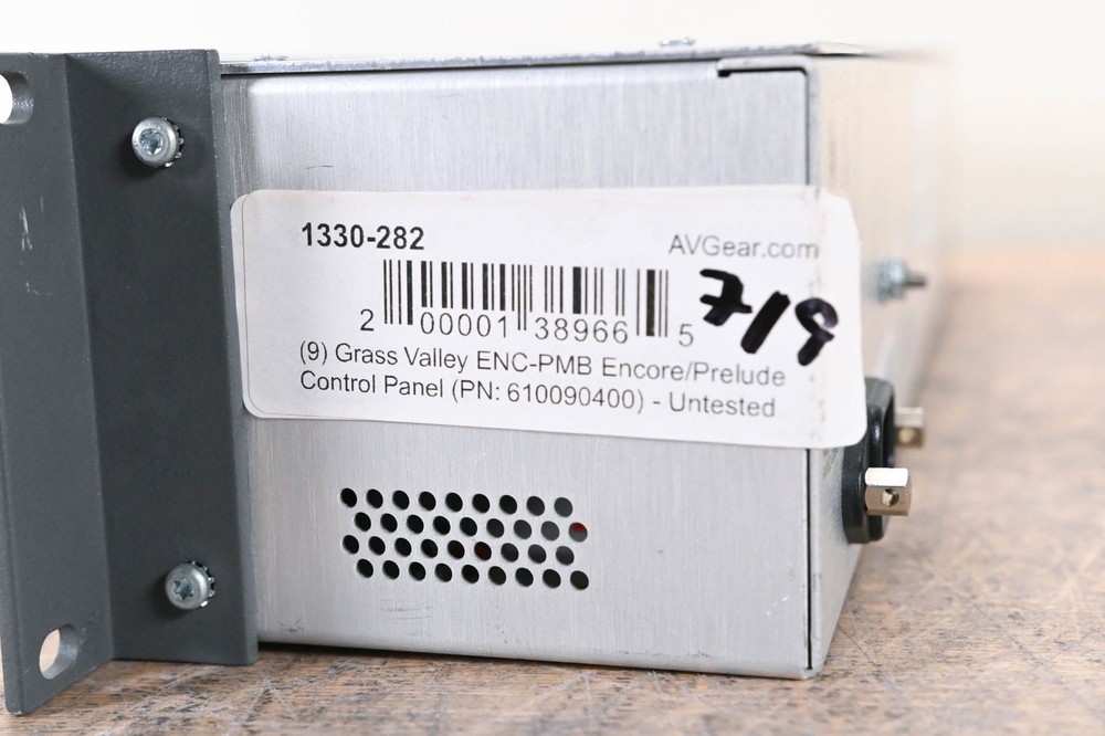 Grass Valley ENC-PMB Control Panel CG00559