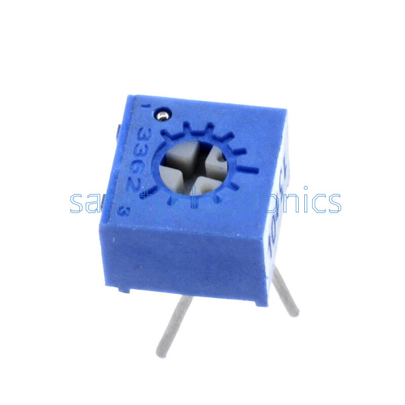 10Pcs 3362P-104 3362 P 100K ohm High Precision Variable Resistor Potentiometer