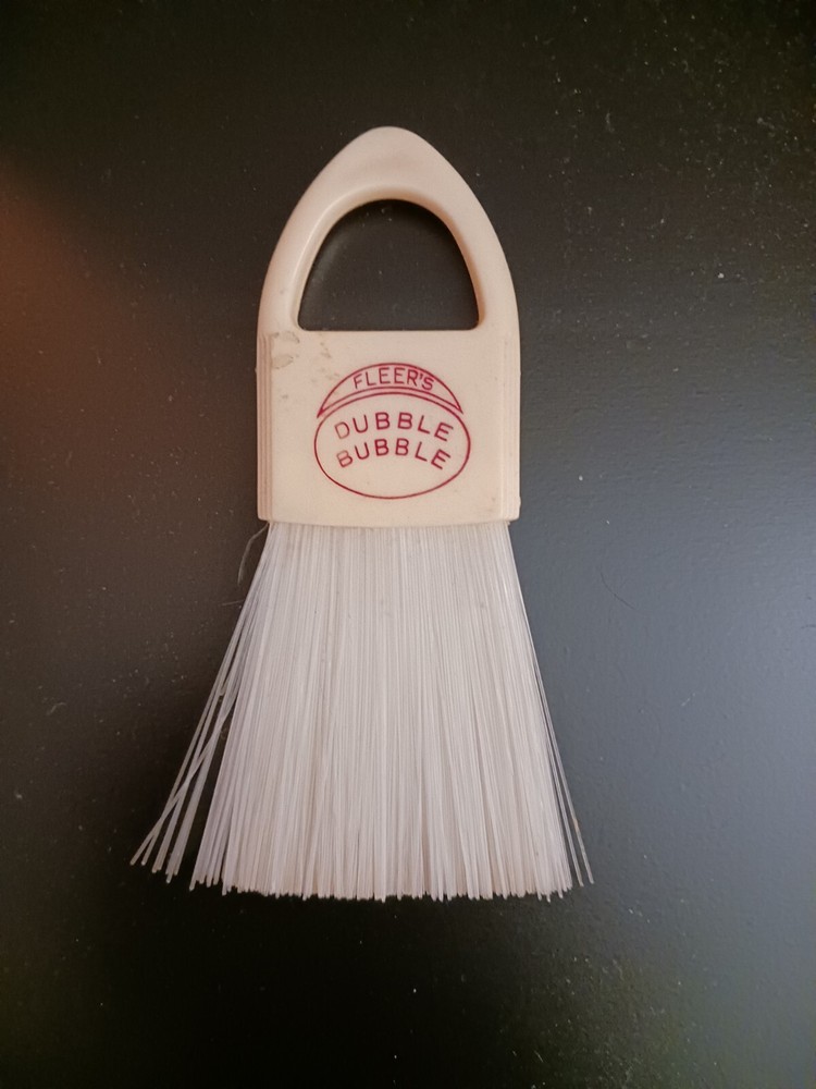 Fleer's Dubble Bubble Whisk Brush Used