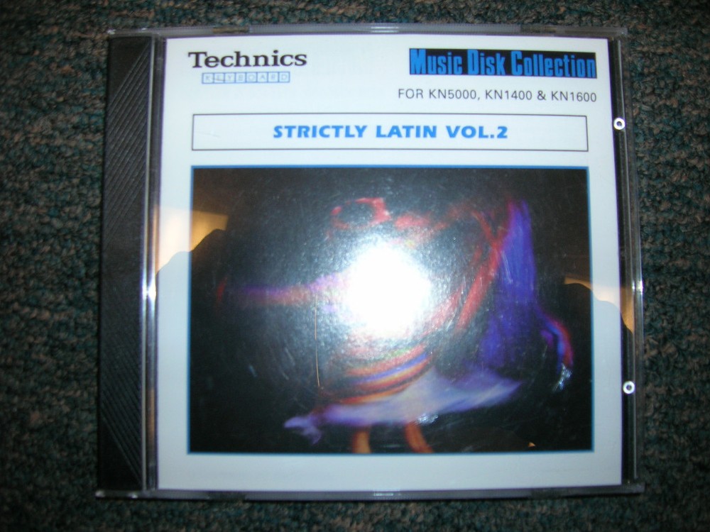 Technics Keyboard Software Strictly Latin Vol. 2