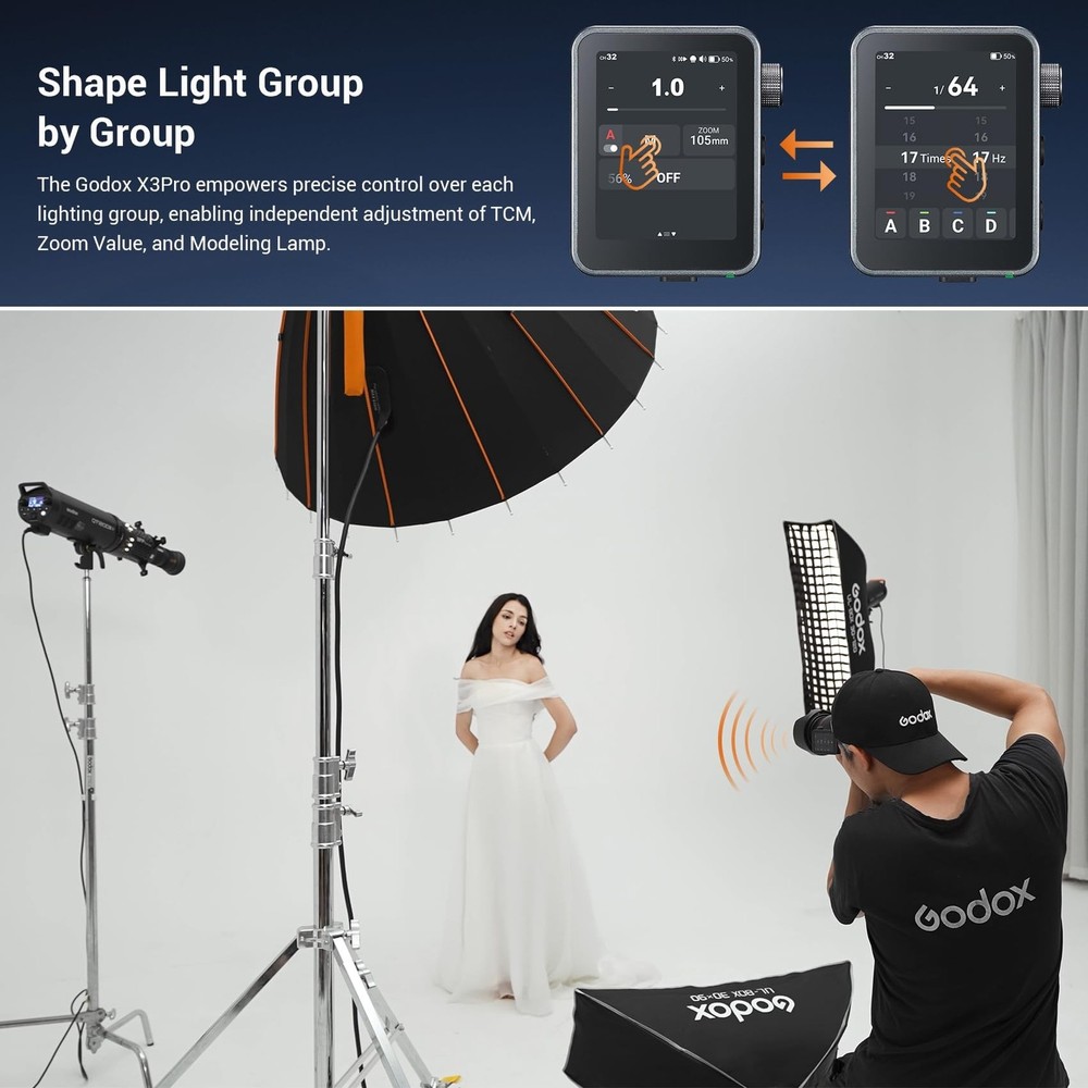 Godox X3 Pro-N Wireless Flash Trigger Transmitter, TTL & HSS Compatible with,...