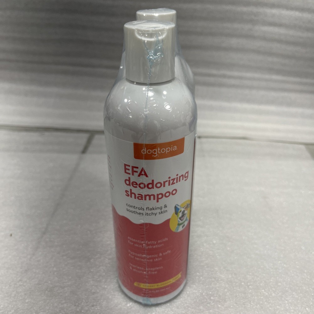 DOGTOPIA EFA Deodorizing Shampoo and Conditioner For Dogs