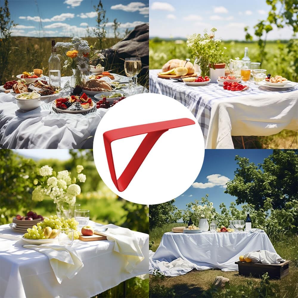 Large Tablecloth Clips Stainless Steel Rust Proof Table Cloth Clips Table Cli...