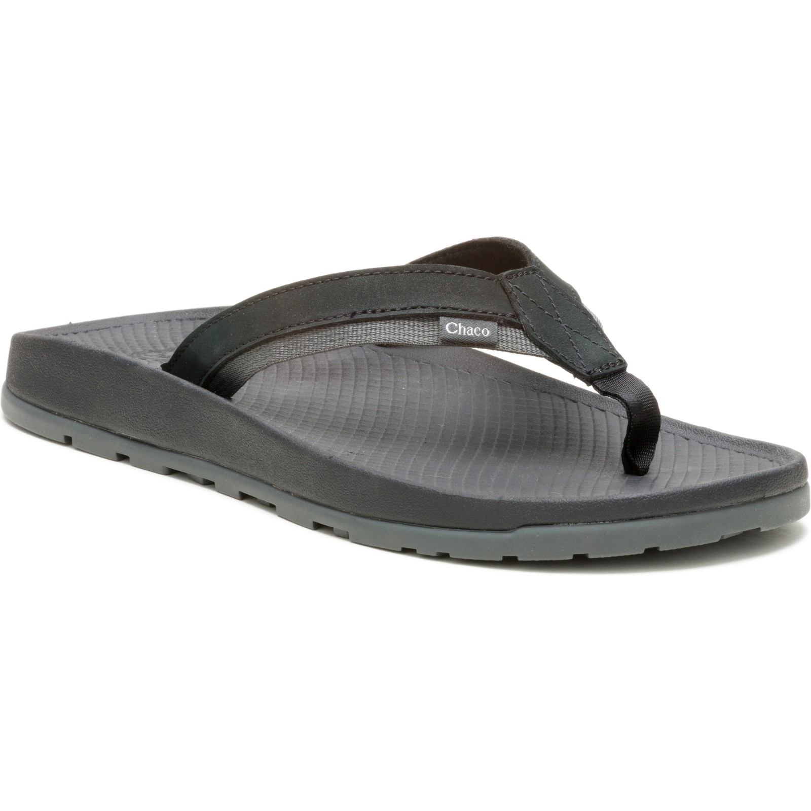 Chaco Men Lowdown Leather Flip Flop Shoes