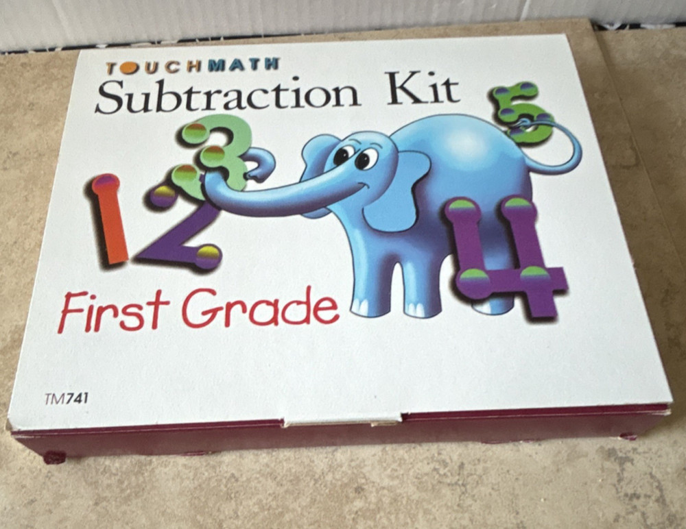 TouchMath Subtraction Kit First Grade TouchMath  TM741 - Never used -