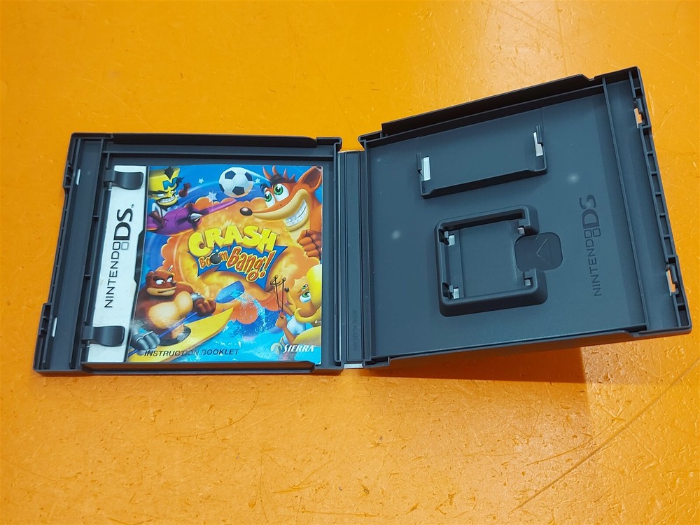 ⭐️⭐️⭐️⭐️⭐️ **EMPTY Game Case** Nintendo DS Crash Boom Bang w Insert