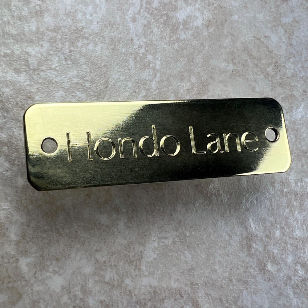 Custom Engraved Tags Personalized NAME PLATE ID Tags NAME PLATE BRASS MEDIUM