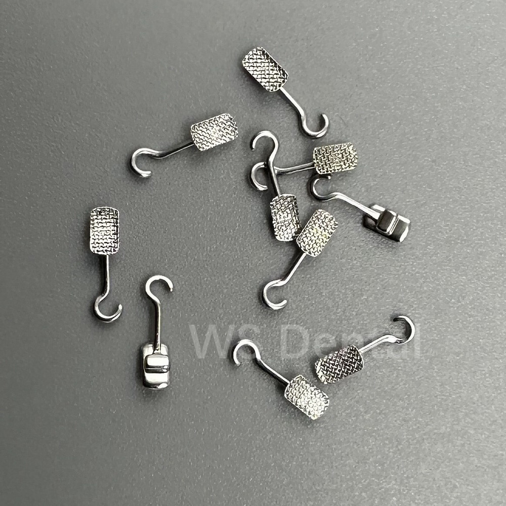Dental Orthodontic Crimpable Hook Sliding Hooks Vertical Bonding Left Right