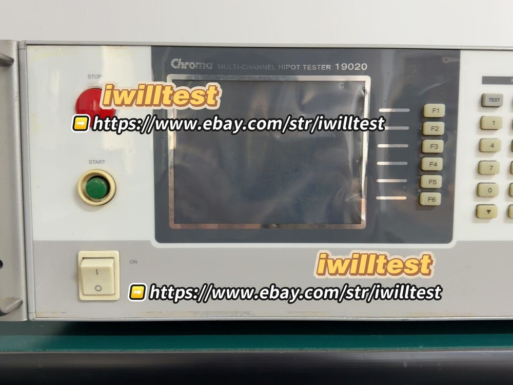 Chroma 19020 Multi channel Voltage Tester 10 channels