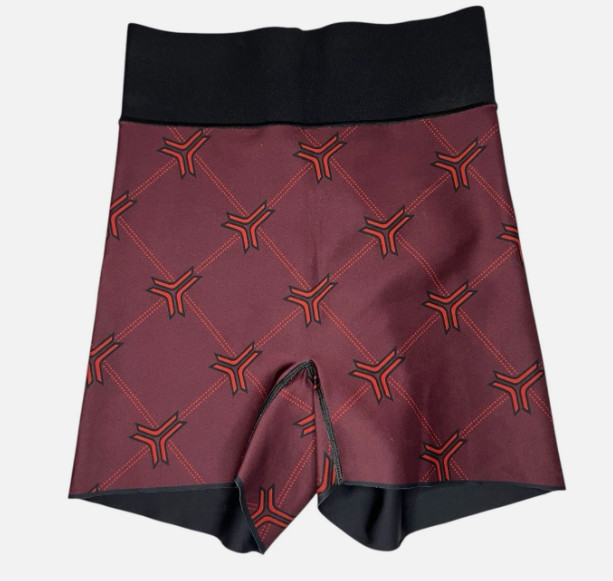 Ultracor XS Women High Stretch Compression Biker Shorts Built In Brief NEW