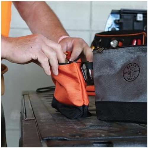 Water-Resistant Ballistic Utility Bags - 2-Pack for Efficient Tool Organization