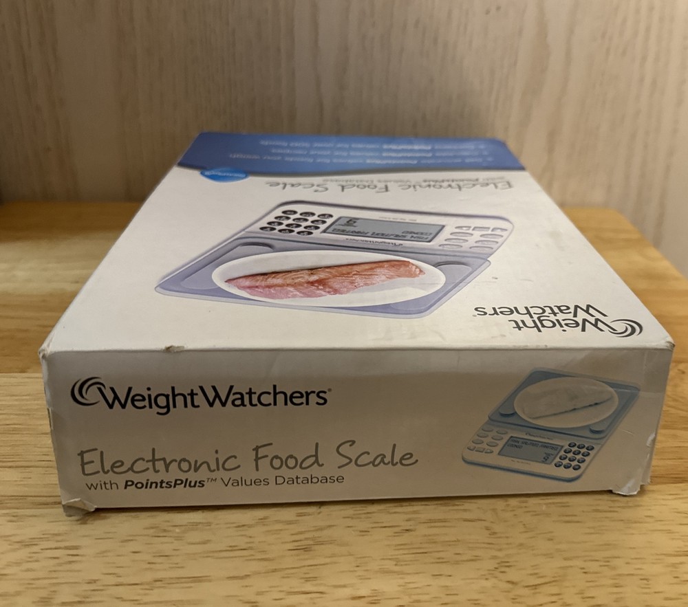 Weight Watchers Electronic Food Scale PointsPlus Values Database New in Open Box