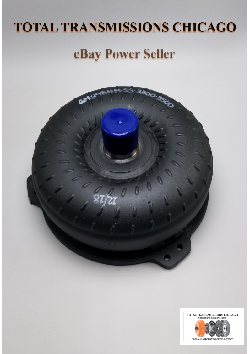 4L60E 700R4 TORQUE CONVERTER 3200-3500 HIGH STALL 10" 298MM 1 YEAR WARRANTY