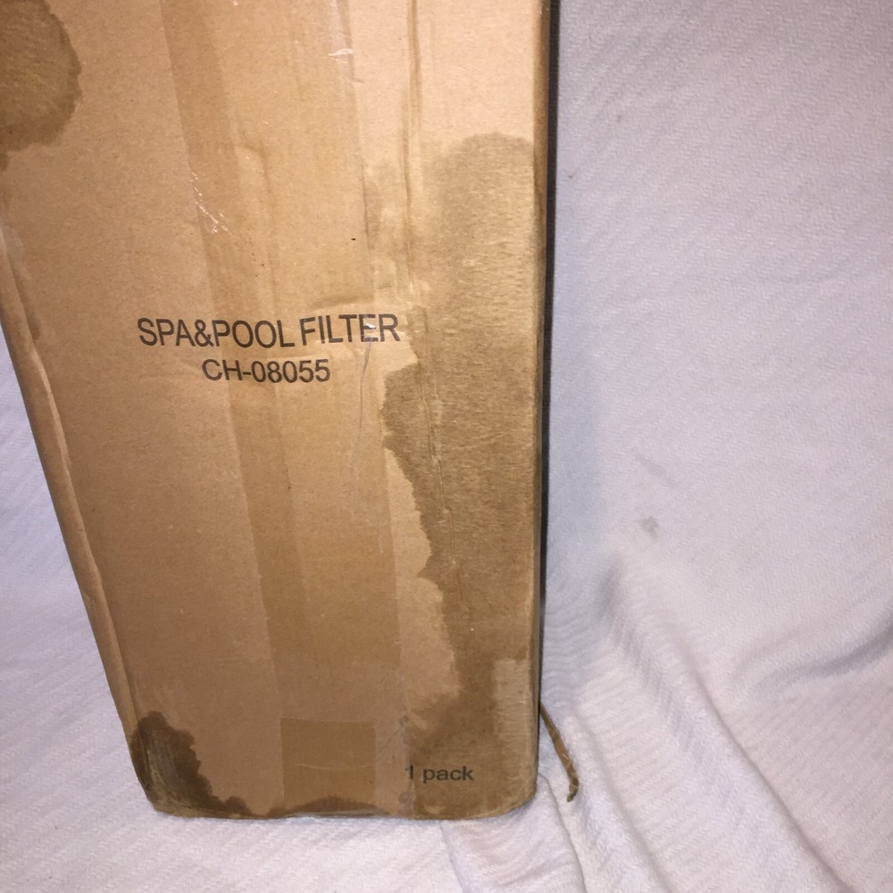 Cryspool Filter CH-08055 125 Sq Ft Spa & Pool Filter New Damaged Box