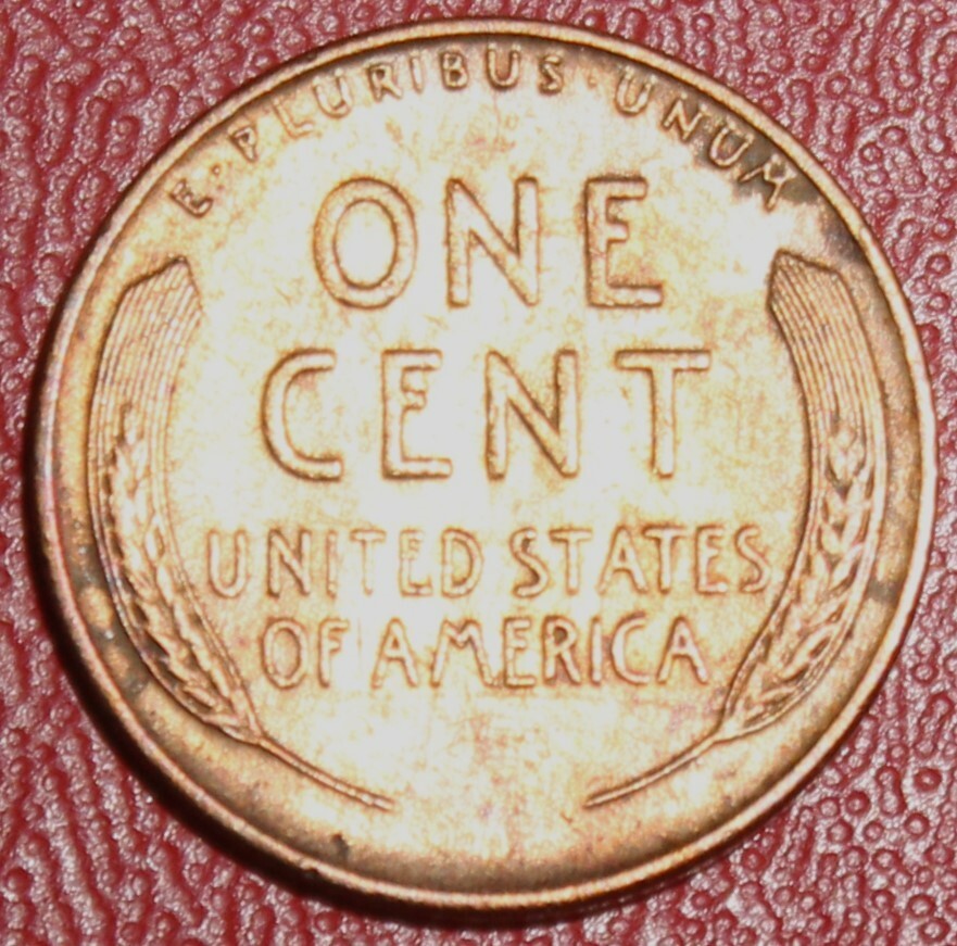 1938 1C RB Lincoln Cent UNC 2132