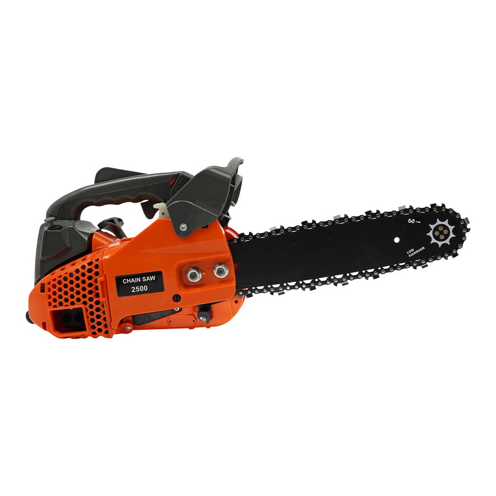 2-Stroke Top Handle Gasoline Engine Chainsaw 1.22hp 25.4cc Manual Start Machine