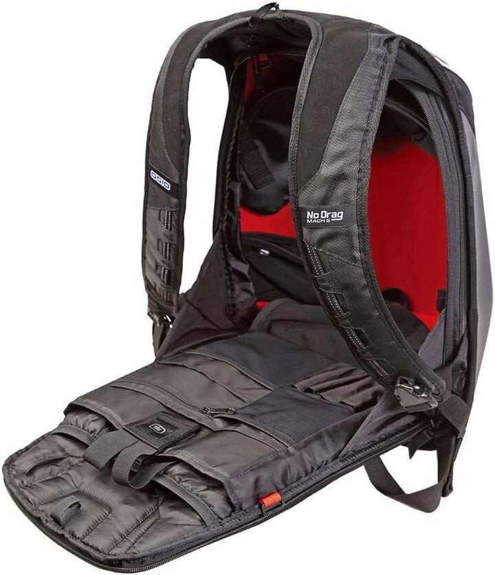 OGIO No Drag Mach 5 Motorcycle Backpack Stealth Black