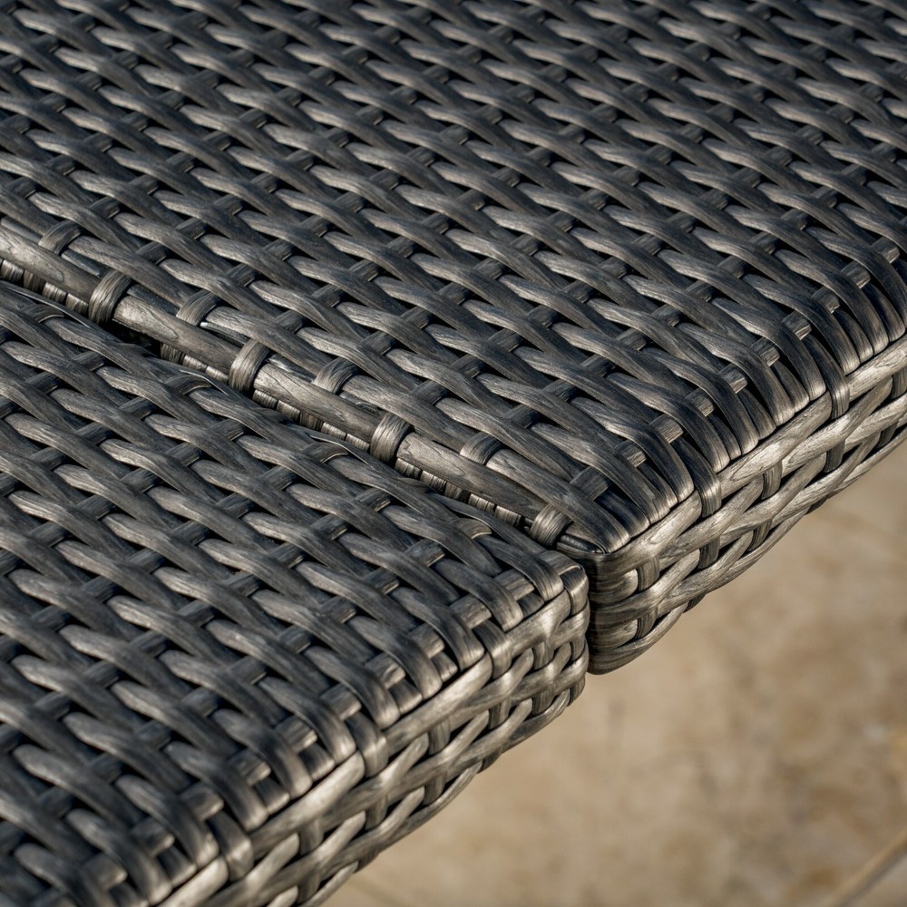 Fern Outdoor 64 Inch Wicker Square Dining Table