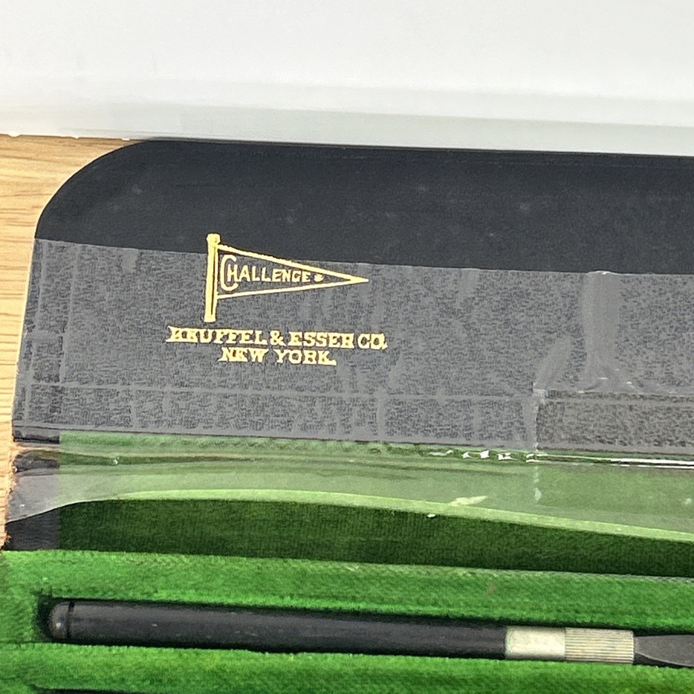 Keuffel & Esser Co Challenge Compass Drafting Set Complete Vintage Model 9726F