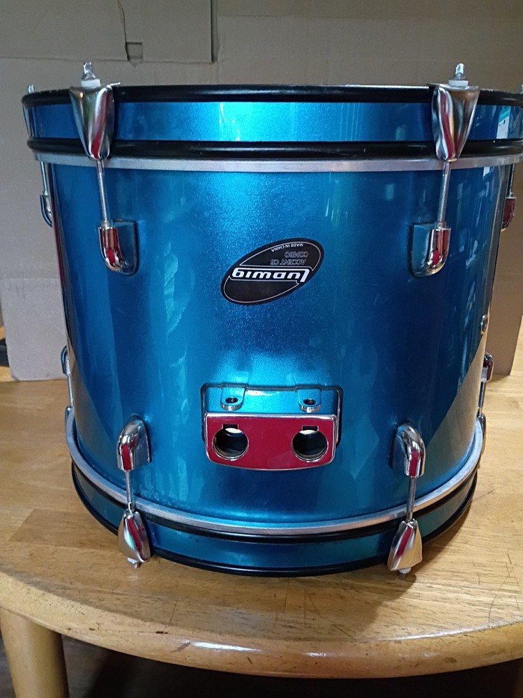 Ludwig Tom Drum Blue finish (needs replacement head)