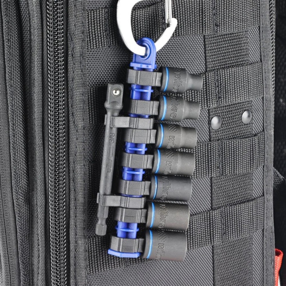 Wiha Tools 72094 Metric Impact Socket Set, 3/8" Drive, 8 Pc.